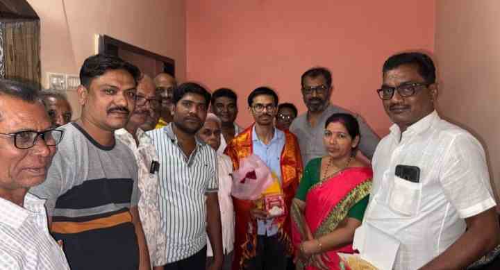 UPSC परीक्षेत प्रज्वल नासरे यशस्वी; खासदार अमर काळे यांच्याकडून अभिनंदन